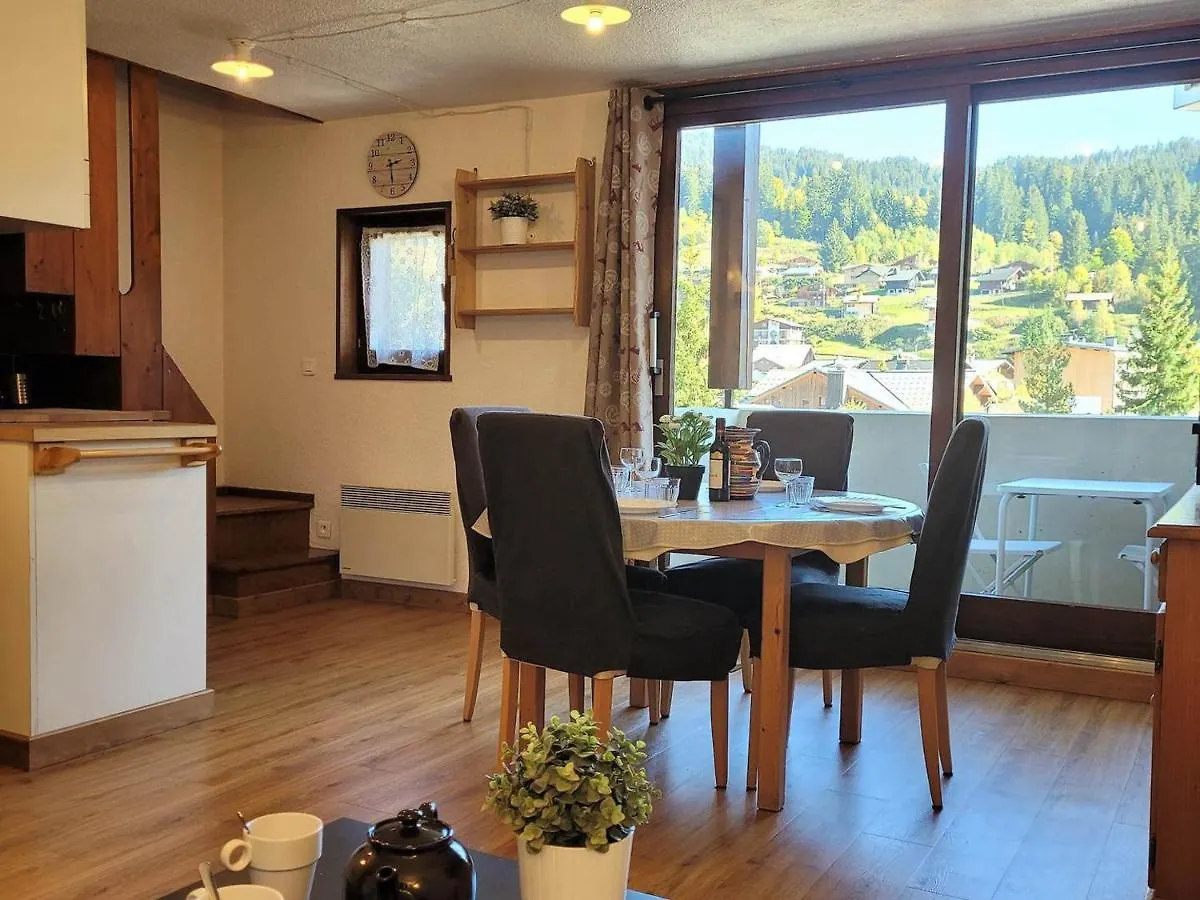 Апартаменты Duplex 3 Pieces Aux Gets, Proche Pistes Avec Parking Et Wifi - Fr-1-598-23 Ле-Гет