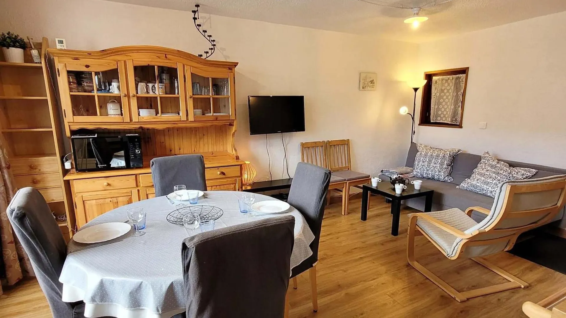 Апартаменты Duplex 3 Pieces Aux Gets, Proche Pistes Avec Parking Et Wifi - Fr-1-598-23 Ле-Гет Франция